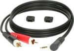 KLOTZ AY7A0200 2 m Y adapter kábel (AY7A0200)