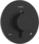 Hansgrohe Ecostat Comfort S kád és zuhany csaptelep süllyesztett z termosztáttal fekete 33718670
