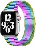 XPRO Apple Watch Rozsdamentes vastag Acél Szíj Szivárvány Apple Watch 38mm / 40mm / 41mm / 42mm S10 Készülékhez