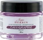 Jacques Herbin Calligraphy Cerneală caligrafică Plum-Coloured 40 ml 1 buc (11378T)