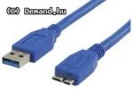 Nedis Kab USB3.0 A- Bmicro 1m CCGL61500BK10 (CCGL61500BK10)
