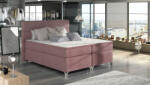 Eltap Amadeo 140x200 boxspring ágy rózsaszín - smartbutor