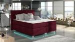 Eltap Amadeo 140x200 boxspring ágy piros - smartbutor