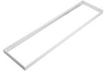 Asalite LED panel kiemelő, falonkívüli beépítőkeret (120x30x6cm) lapraszerelt, fehér (ASAL0252)