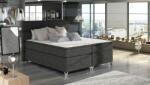 Eltap Amadeo 140x200 boxspring ágy sötétszürke - smartbutor