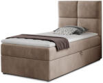 Eltap Rivia 90x200 boxspring ágy világosbarna - smartbutor - 199 500 Ft