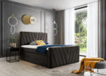 Eltap Candice 140x200 boxspring ágy sötétbarna - smartbutor - 452 900 Ft