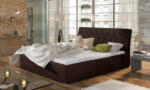 Eltap Milano 160x200 fémvázas ágy sötétbarna - smartbutor - 294 700 Ft