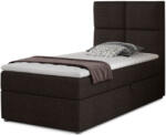 Eltap Rivia 90x200 boxspring ágy sötétbarna - smartbutor