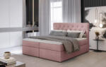 Eltap Loree 140x200 boxspring ágy rózsaszín - smartbutor