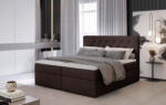 Eltap Loree 160x200 boxspring ágy sötétbarna - smartbutor
