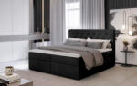 Eltap Loree 160x200 boxspring ágy fekete - smartbutor