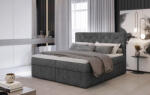 Eltap Loree 160x200 boxspring ágy szürke - smartbutor