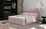 Eltap Borostyán 165x210 boxspring ágy rózsaszín - smartbutor