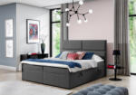 Eltap Borostyán 185x210 boxspring ágy sötétszürke - smartbutor - 333 200 Ft