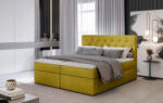 Eltap Loree 140x200 boxspring ágy sárga - smartbutor