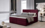 Eltap Loree 140x200 boxspring ágy piros - smartbutor