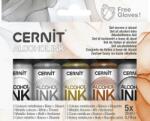 Cernit CEASS006C Комплект алкохолно мастило Metallic Colors 5 x 20 ml 5 бр (CEASS006C)