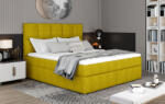Eltap Fényes 165x210 boxspring ágy sárga - smartbutor
