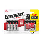 Energizer MAX LR6 AA elem alkáli 8db (ár/bliszter) (EMAAB8)