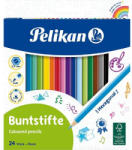 Pelikan lakkozott 24db-os vegyes színű színes ceruza (00724013) - haztartasibolt