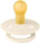 BIBS játszócumi - Colour natúr kaucsuk 0-6 hó krémfehér 1 db tasakban - patikamra