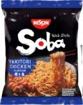 Nissin Soba instant tésztaétel yakitori csirke ízesítéssel 110g