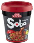 Nissin Soba Poharas instant tésztaétel chili ízesítéssel 92g