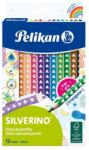Pelikan Silverino 12 színű vastag, háromszögletű színesceruza készlet (00700627) - tintasziget