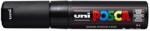 uni Dekormarker 4, 5-5, 5mm, Uni Posca PC-7M fekete (2UPC7MF) - tintasziget