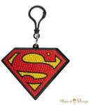 Craft Buddy - Gyémántszemes kirakó táskadísz - Superman - Crystal Art (CABC-DCU002)