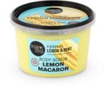 Organic Shop Lemon Macaron feszesítő testradír citrommal és mentával, 250 ml - hajvarazs