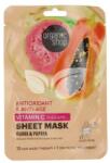 Organic Shop Antioxidáns és anti-aging fátyolmaszk guavával és papayával, 25g