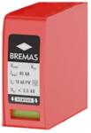 BREMAS cserebetét DC túlfeszültség-levezetőhöz | 1040V DC | T2 | 40kA | távjelzős változathoz (SAXBPV100R)