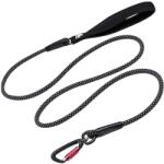 Nunbell Szuper Prémium Kisállat Kiképző Póráz-M - Fekete