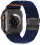 Tech-Protect NYLON CLASP óraszíj sötétkék, Apple Watch 42mm (S1-S3) / 44mm / 45mm / 46mm / 49mm készülékhez - xpro