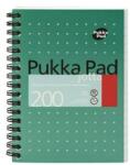 Pukka Pad Spirálfüzet, A6, vonalas, 100 lap, PUKKA PAD, "Metallic Jotta (PUPJJM036V) - hazunktajan