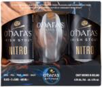 Carlow Brewing Company O&apos; HARA&apos; S Nitro Stout Pack (2 X 0, 44 L doboz sör+1 pohár)