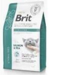 Brit gf veterinary diets cat sterilised lazac and borso 2 kg