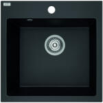 Laveo ALENA matt fekete egymedencés mosogató (SBA_710B) (SRA_J10B)