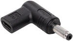 Akyga csatlakozó univerzális tápegységhez AK-ND-C17 USB-C / 4, 8 x 1, 7 mm 20V