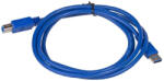 Akyga AK-USB-09 USB-A - USB-B nyomtatókábel 1, 8m - kék