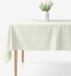 Goldea teflonos asztalterítő - bézs kockás 100 x 140 cm