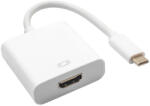 Akyga AK-AD-53 USB Type C (apa) / HDMI (anya) adapter kábellel 15cm