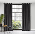  Lussi áttört jacquard mintás bársony függöny Fekete 140x250 cm (384507)