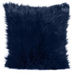  819 szőrme hatású párnahuzat Sötétkék 45x45 cm (334138)