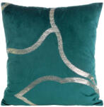  Blink40 bársony párnahuzat Sötét türkiz 45x45 cm (395908)