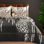  Eva22 mako-szatén ágyneműhuzat Fekete 160x200 cm - 70x80 cm 2db (461789)