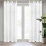  Rebecca fényáteresztő függöny finom esőszerkezettel Fehér 140x250 cm (423445)