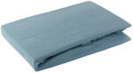  Jersey pamut gumis lepedő Sötétkék 90x200 cm +25 cm (409429)